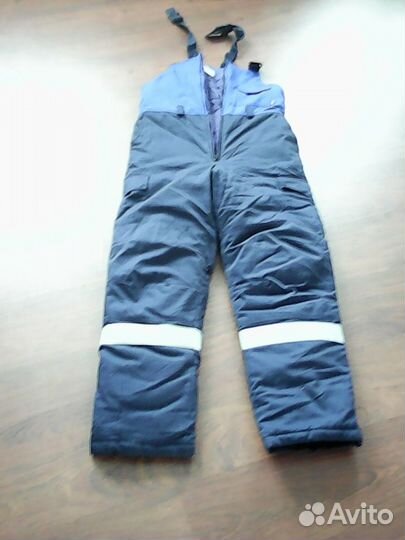 Мужской зимний полукомбинезон