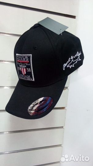 Paul & Shark кепка бейсболка летняя Черная Магазин