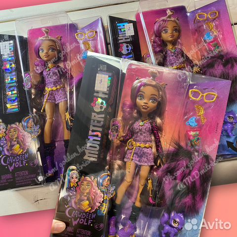 Кукла Монстер Хай Клодин Вульф G3 2022 года нрфб