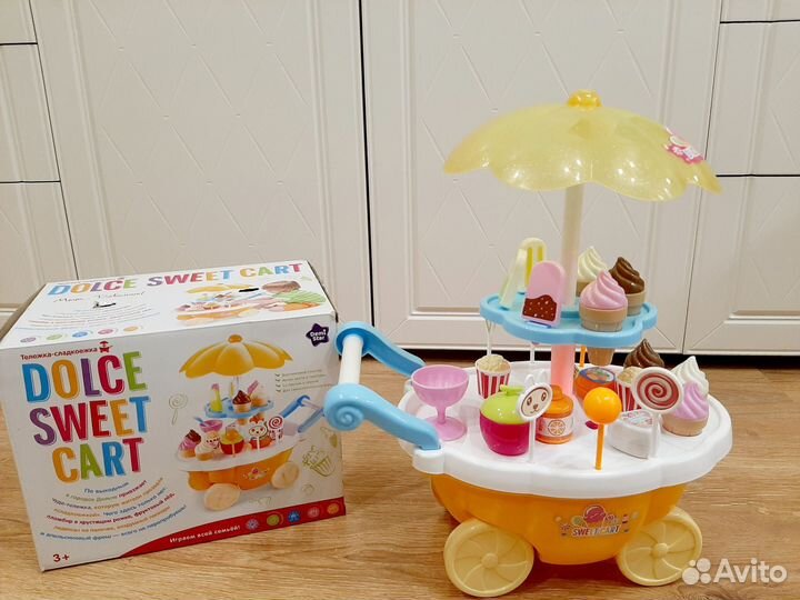 Тележка-сладкоежка, 3-6 лет
