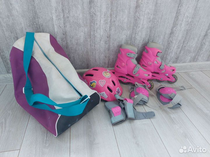 Детские ролики и защита