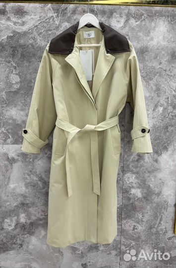 Тренч женский длинный