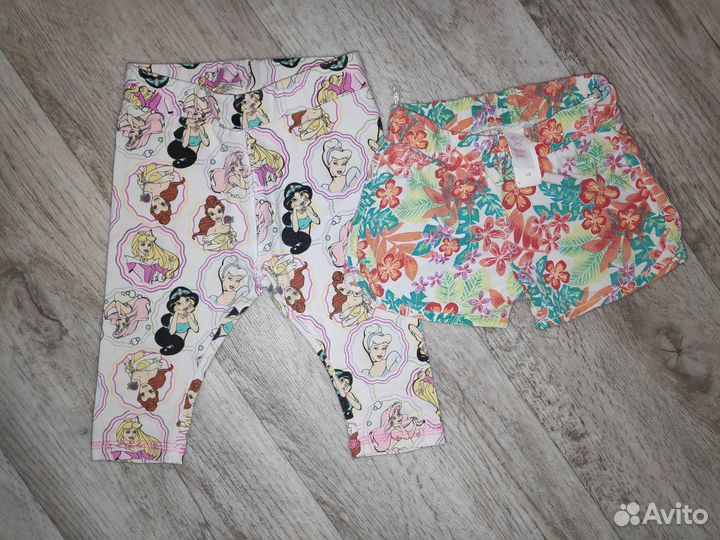 Пакет летних вещей для девочки на 1 год