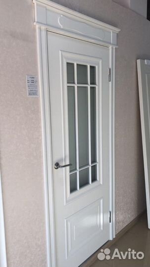 Дверь межкомнатная белая 
