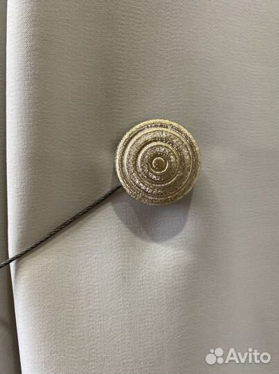 Подхваты для штор круглые. Красивые