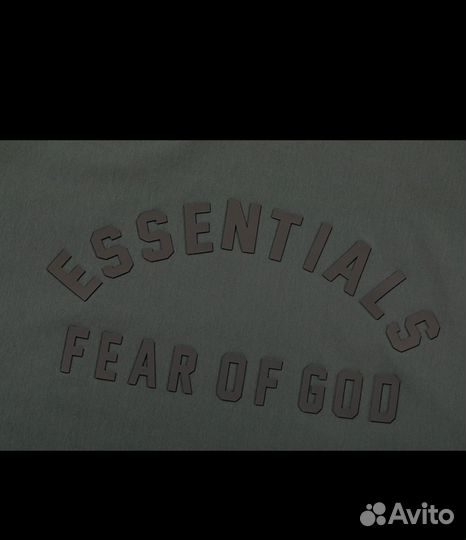 Толстовка Fear of god essentials