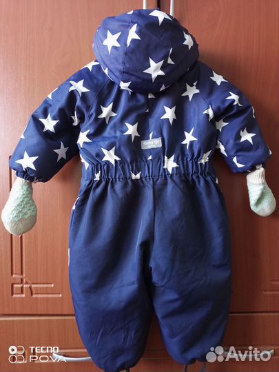 Зимний комбинезон 86-92 Baby Go + шапка + сапоги