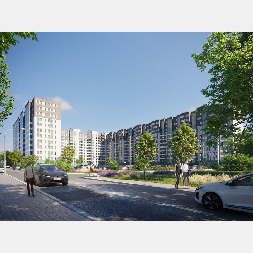 1-к. квартира, 35 м², 10/12 эт.