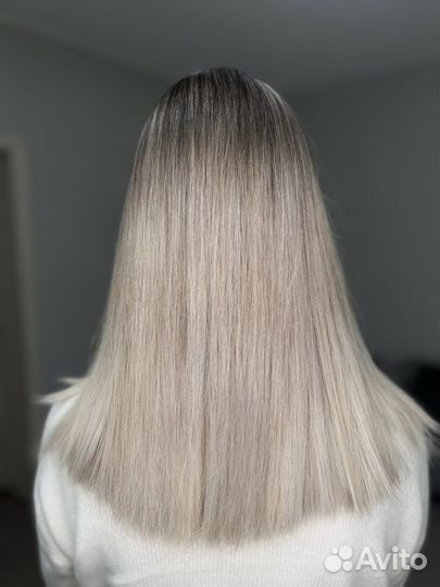 Окрашивание волос модель