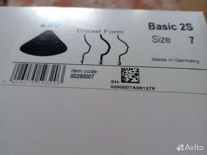 Протез молочной железы 2-3 номер