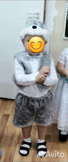 Костюм новогодний/карнавальный зайчик