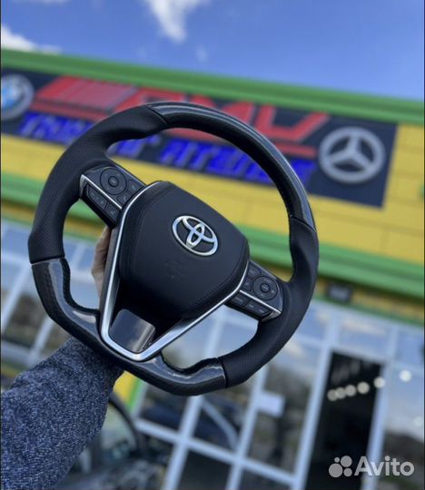 Спорт руль на camry 70