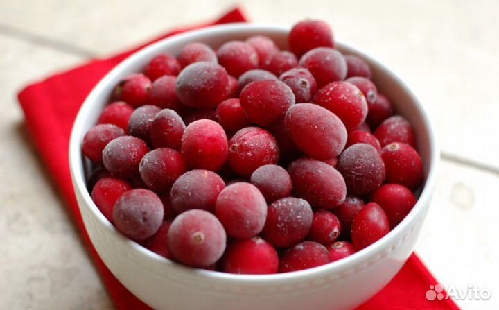 Ягоды, клубника, брусника, вишня, клюква доставкой