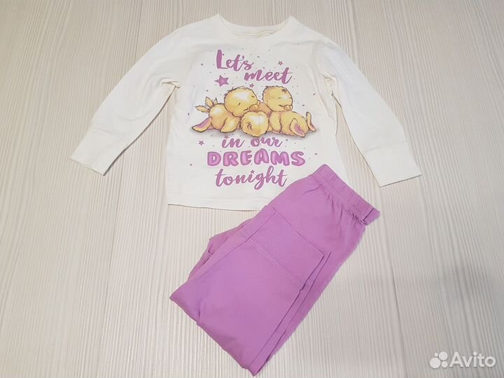 Вещи пакетом одежда для девочки 86-92 лето, осень