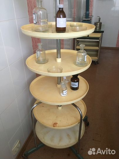 Аптечная посуда, мебель