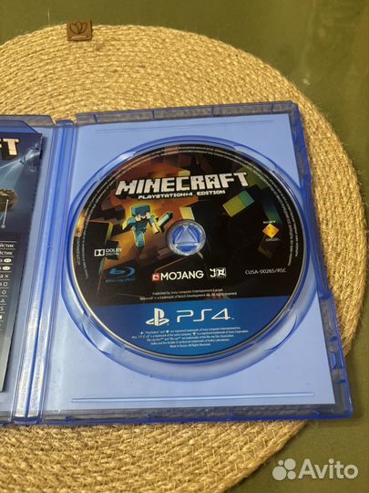 Игра minecraft для PS4/PS5
