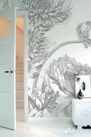 Гипсовый барельеф, художественная роспись стен