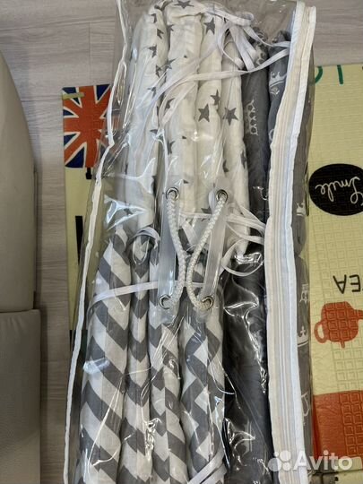 Бортики в детскую кроватку