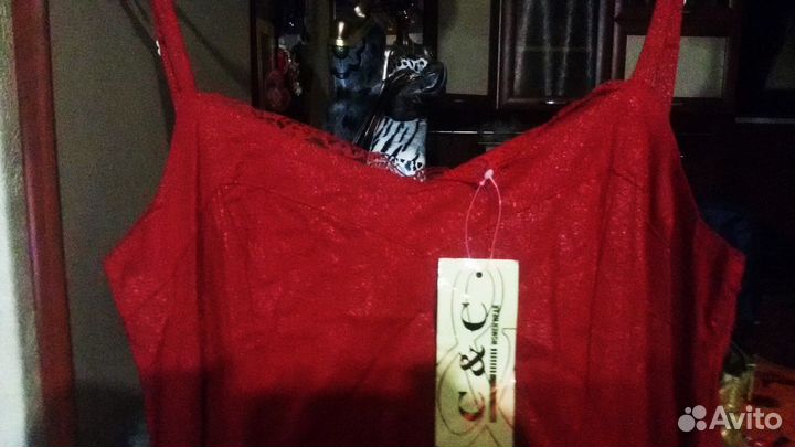 Красный сарафан новый
