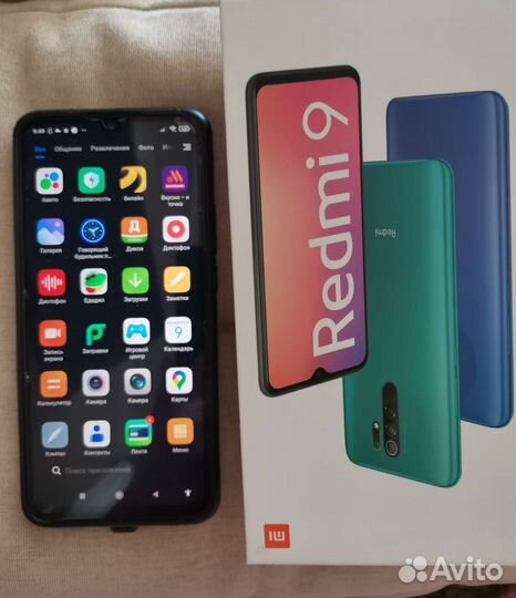 Телефон Xiaomi redmi 9