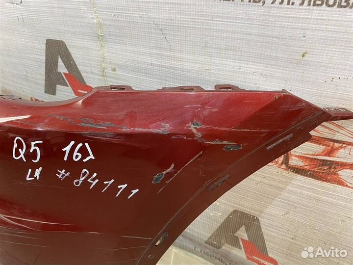 Бампер передний левый Audi Q5 (2016-Н.в.)