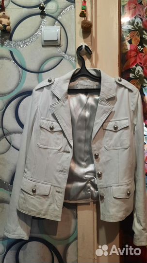 Куртка кожаная женская