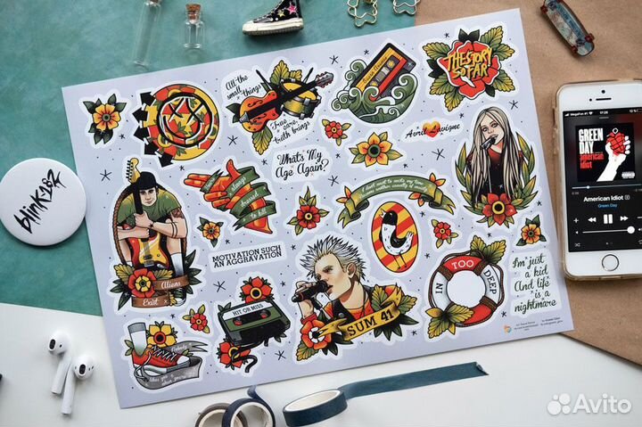 Изготовление печать наклеек, этикеток для бизнеса