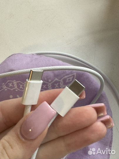 Оригинальный кабель iPhone type c / type c