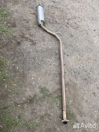 Средняя часть глушителя