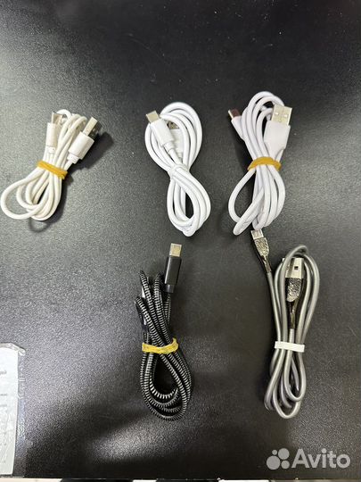 Кабель для зарядки USB Type-C, Micro-USB