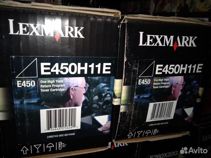 Картридж Lexmark E450H11E оригинал