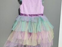 Нарядное платье для девочки 104