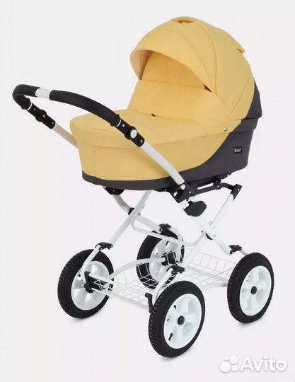 Коляска Рант Siena 2 в 1 (желтый/серый)