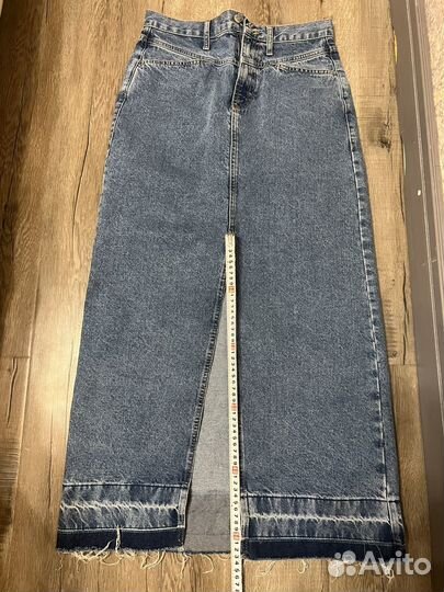 Джинсовая юбка макси