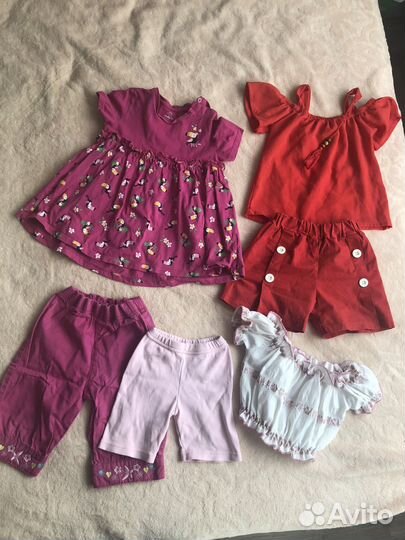 Вещи пакетом на девочку