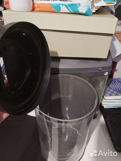 Аквариум круглый, настольный