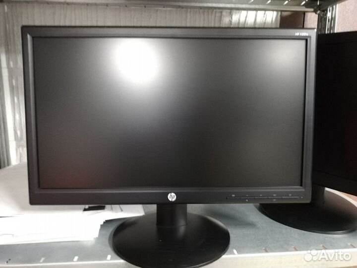 Широкоформатный монитор HP V201a 20' колонки wled