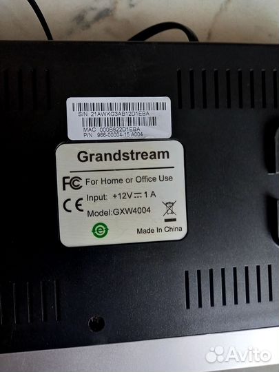 Шлюз,модем Grandstream, модель:GXW 4004
