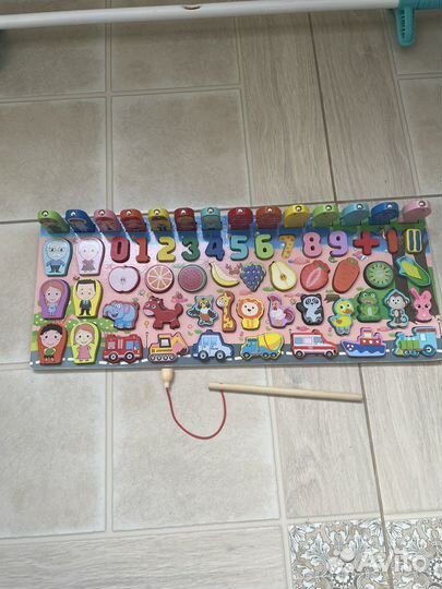 Деревянный сортер Монтессори