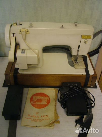 Швейная машинка Чайка 132 М исправная