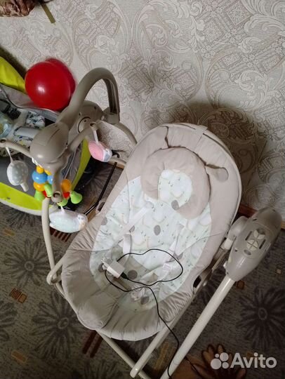 Детские электронные качели