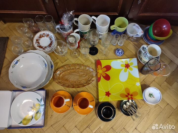 Посуда разная