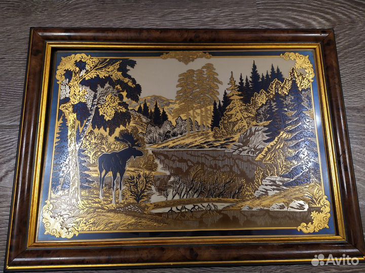 Гравюра на стали Златоуст, картина