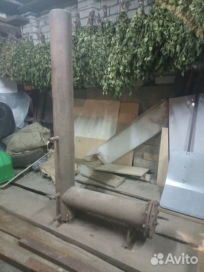 Печь отопительная с водяным контуром