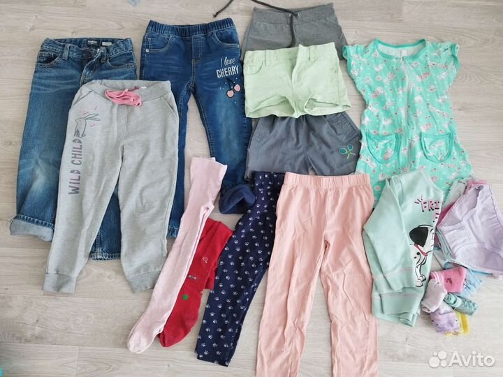 Одежда для девочки пакетом 116
