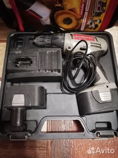 Шуруповерт Интерскол