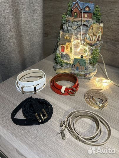 Ремешки кожаные Stefanel, Corso Como, Topshop