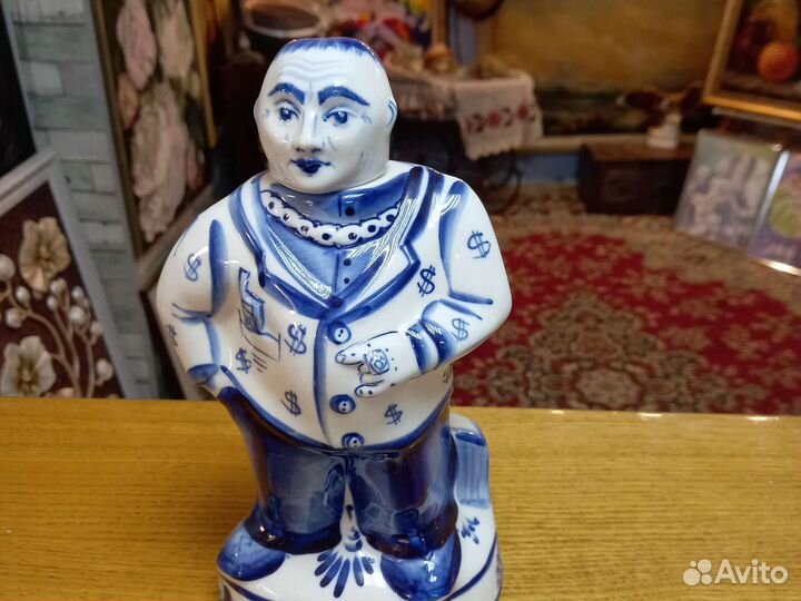 Штоф гжель