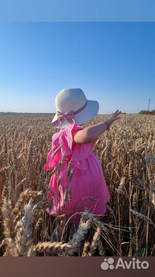 Летнее муслиновое платье