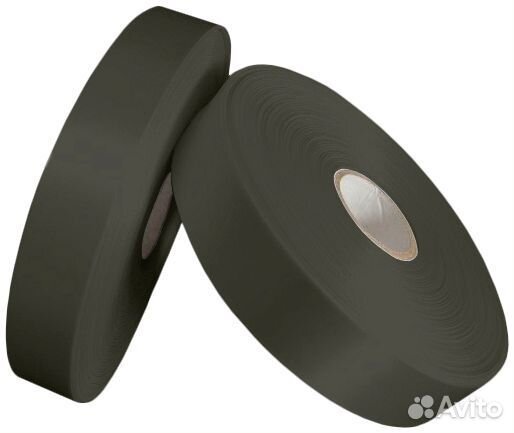 Цветная лента 80мм х 200 м, хаки